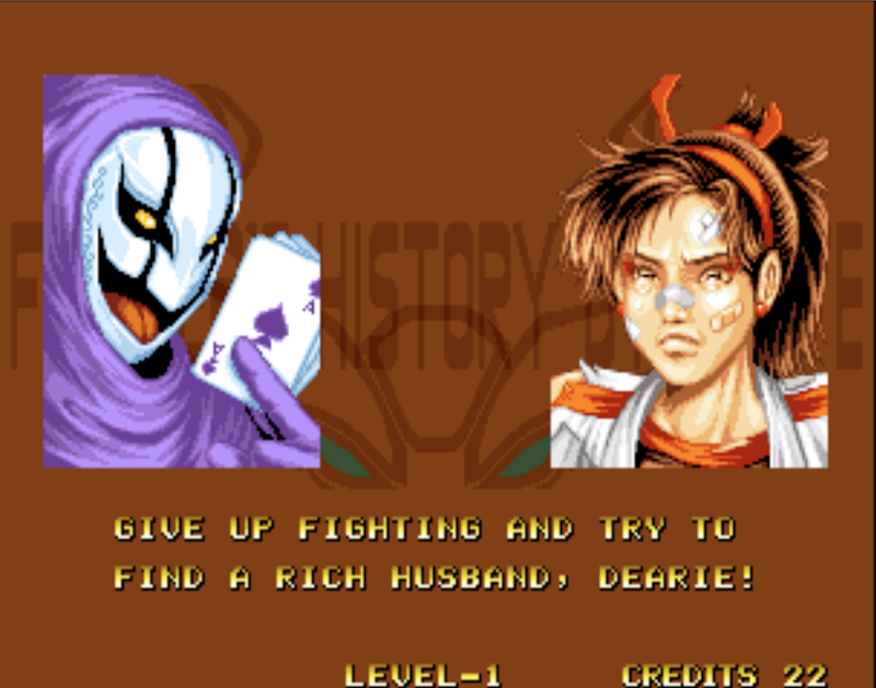 Illustration for article titled The Best Part of Fighting Games? The Stupid Quotes.